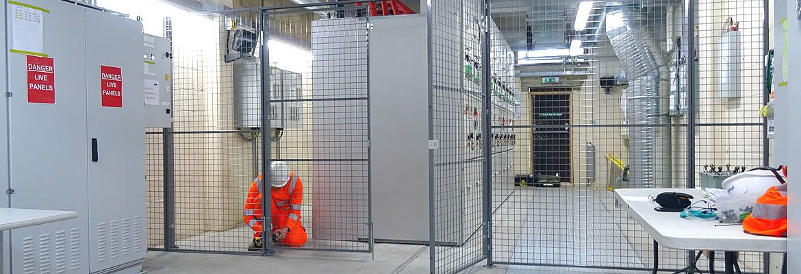 Security Cage Installation